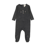 Stitch Studio Footie-Off Black