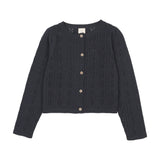 Girls Cardigan-Navy