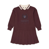 Fan Club Dress-Plum