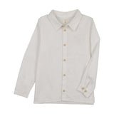 Boys Logo Shirt-Cream