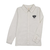 Boys Logo Shirt-Winter White