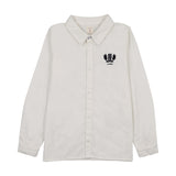 Boys Logo Shirt-Winter White