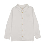 Boys Logo Shirt-Cream
