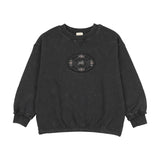 Stitch Studio Girls Sweatshirt-Off Black