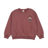 Doll Sweatshirt-Vintage Pink