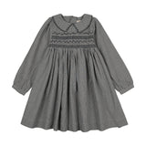 Plaid Edition Dress-Dried Blue Plaid