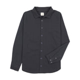Button Down Polo-Navy