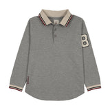 Limited Capsule Polo Ls-Light Gray Heather