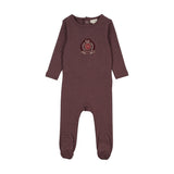 Classic Footie -Vintage Purple