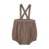 Boys Romper-Misty Oat Heather