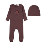 Classic Footie Set-Vintage Purple