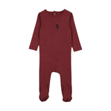 Sweet Campaign Girls Footie-Vintage Red