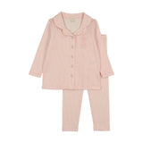 Sailor Stripe Lounge Set-Pink