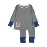 Color Block Lounge Set-Blue