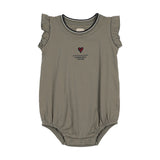 Outer Field Girls Romper-Green