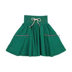 Boating Crew Pocket Skirt-Electric Green