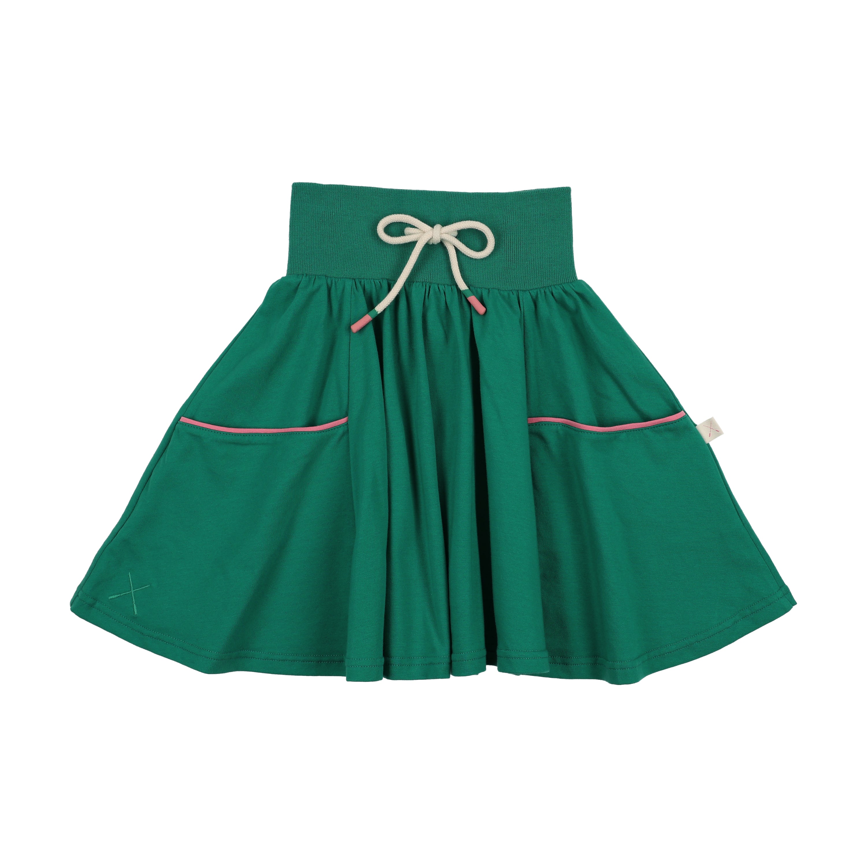Boating Crew Pocket Skirt-Electric Green