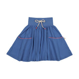 Boating Crew Pocket Skirt-Fresh Blue