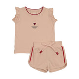 Outer Field Girls Set-Pink