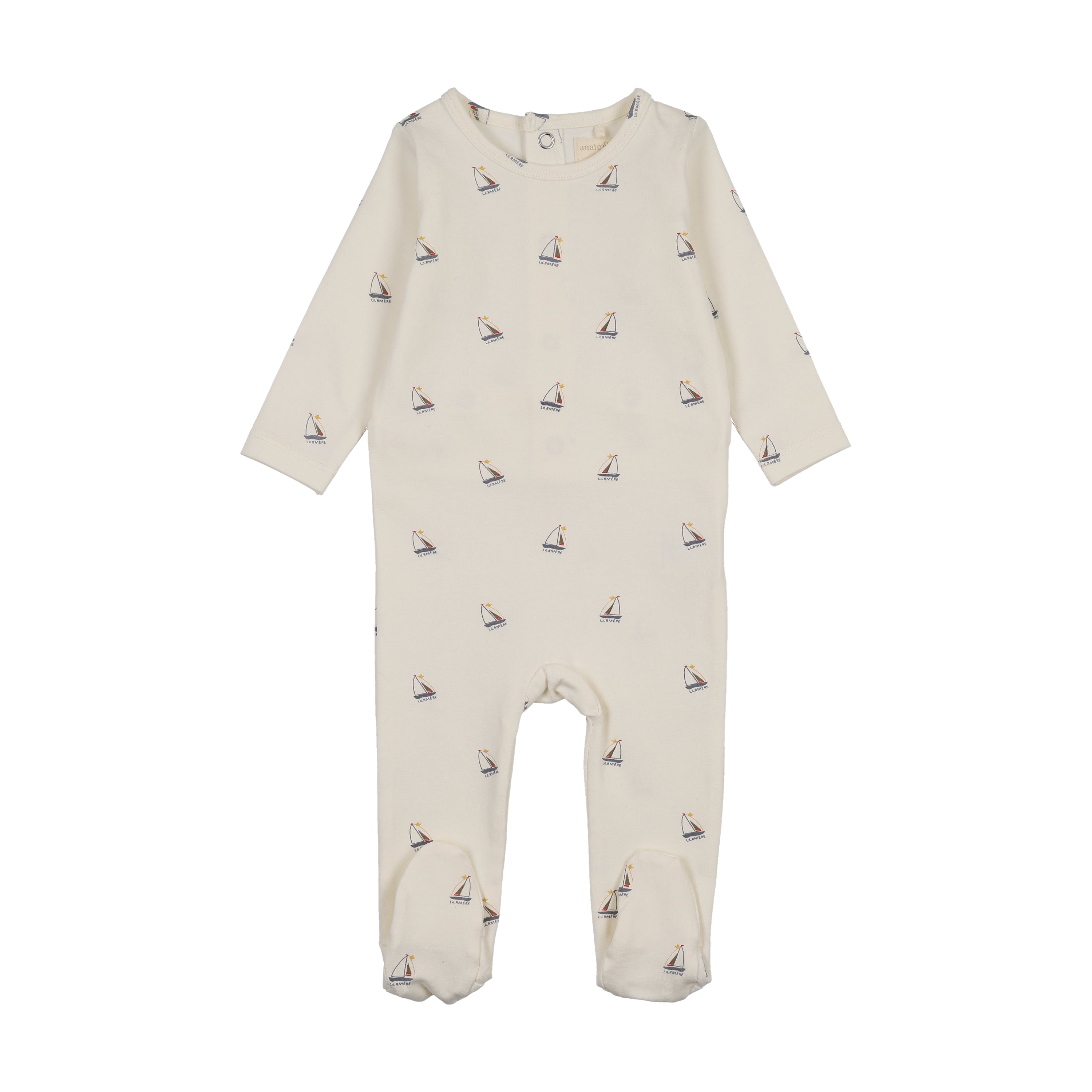 Common Folk Boys Footie-Cream