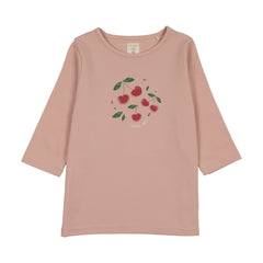 Common Folk 3/4 Sleeve Tee-Pink