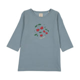 Common Folk 3/4 Sleeve Tee-Blue