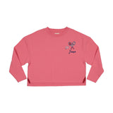 Cropped Tee-Fresh Pink