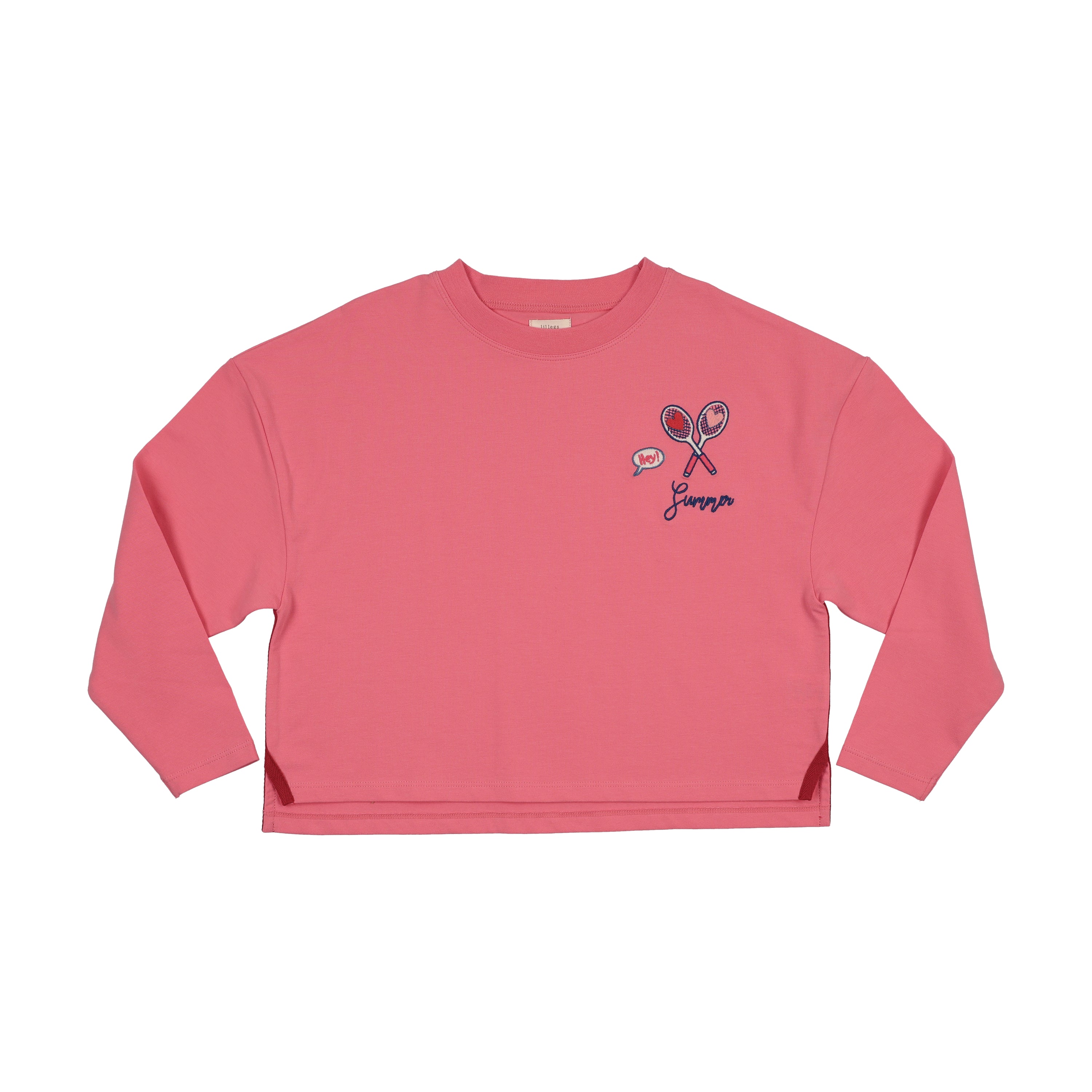 Cropped Tee-Fresh Pink