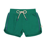 Boating Crew Boys Shorts-Electric Green