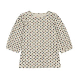 Puff Sleeve Tee 3/4-Primary Floral
