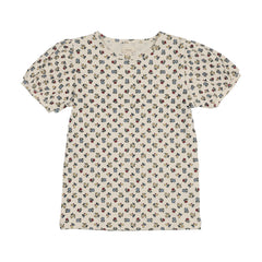 Puff Sleeve Tee SS-Primary Floral