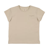 Dainty Denim Tee SS-Natural