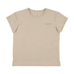 Dainty Denim Tee SS-Natural