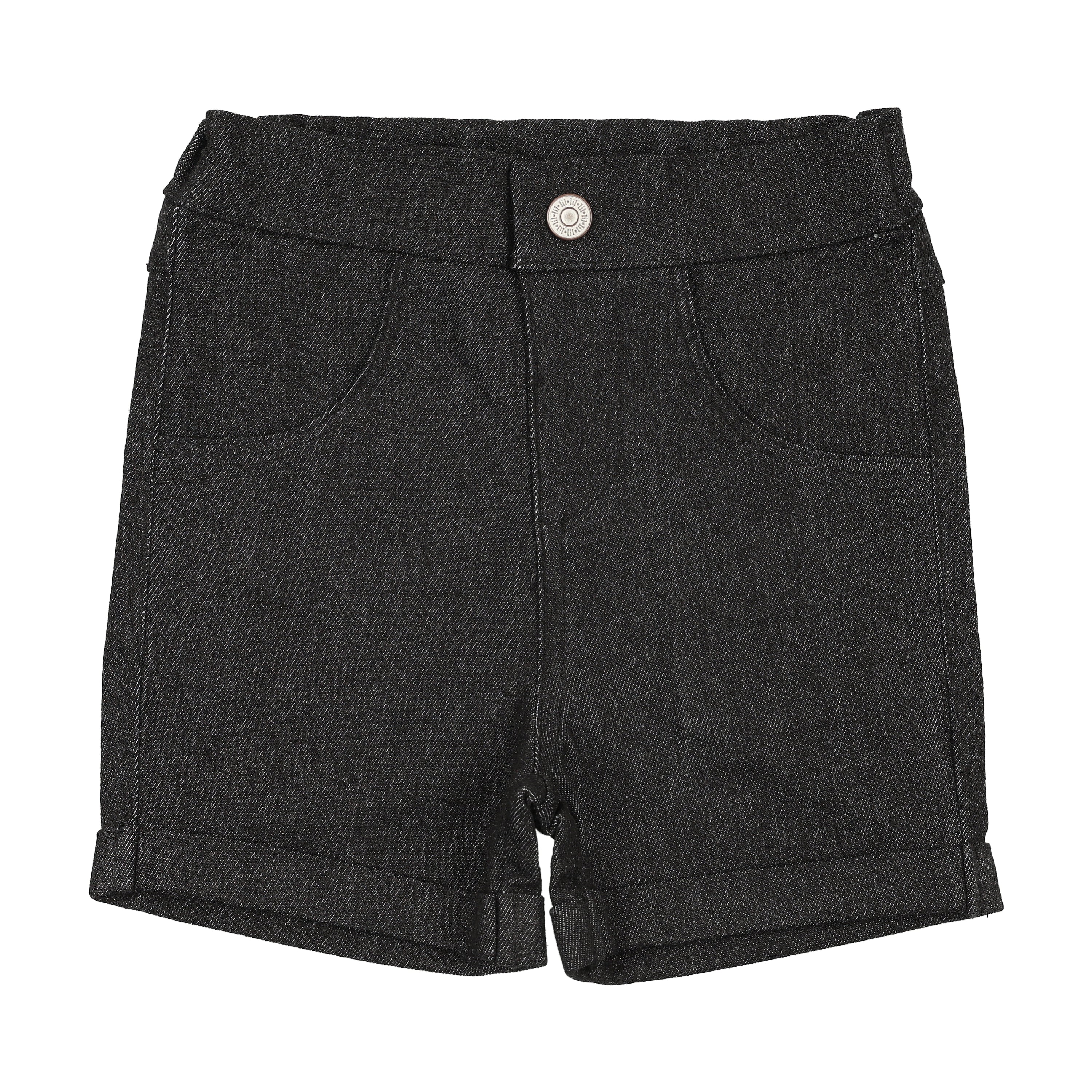 Weekday Shorts - Black Denim