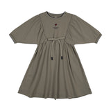Outer Field Girls Dress 3/4-Green