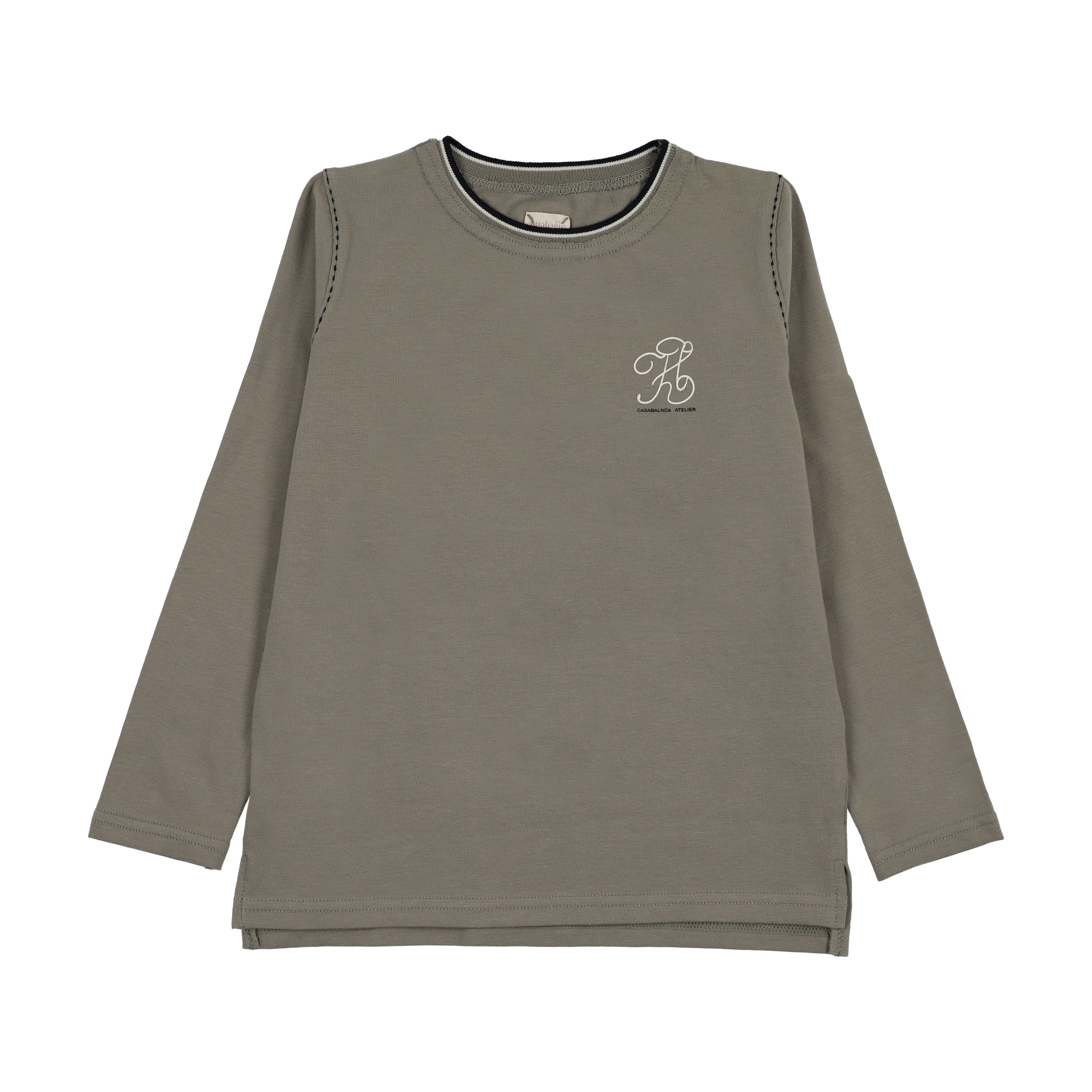 Outer Field Long Sleeve Tee-Green