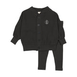 Boys Shabbos Lounge Set-Black