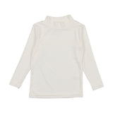 Bamboo Mockneck - Winter White