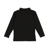 Bamboo Mockneck - Black
