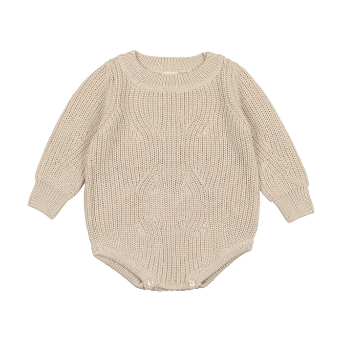 Chunky Knit Romper