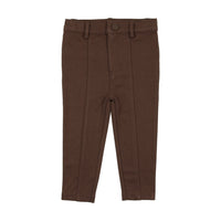 Knit Stretch Pants with Seam