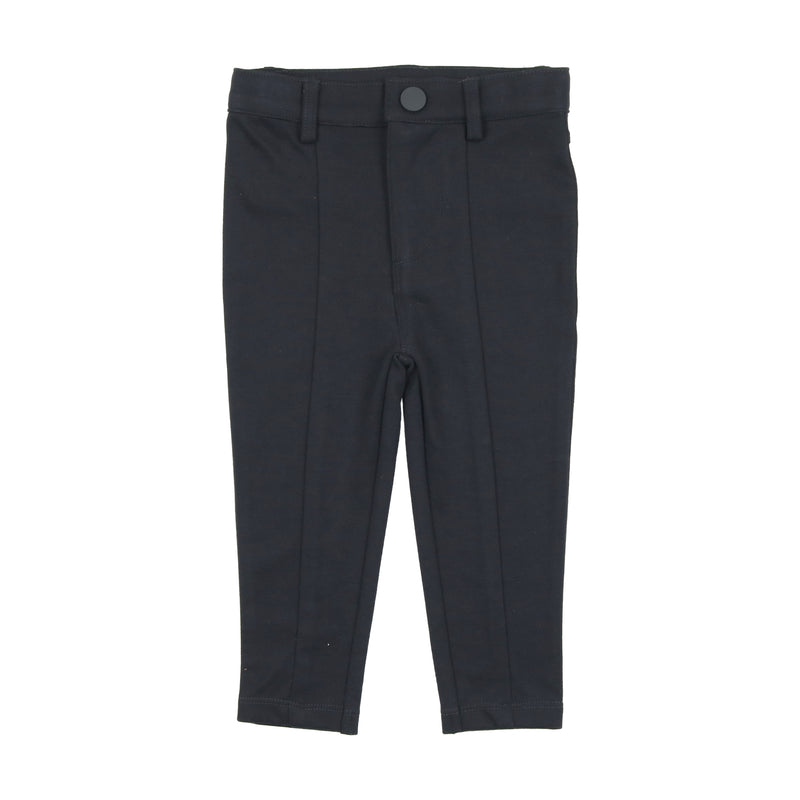 Knit Stretch Pants with Seam