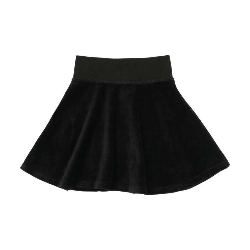 Velour Circle Skirt