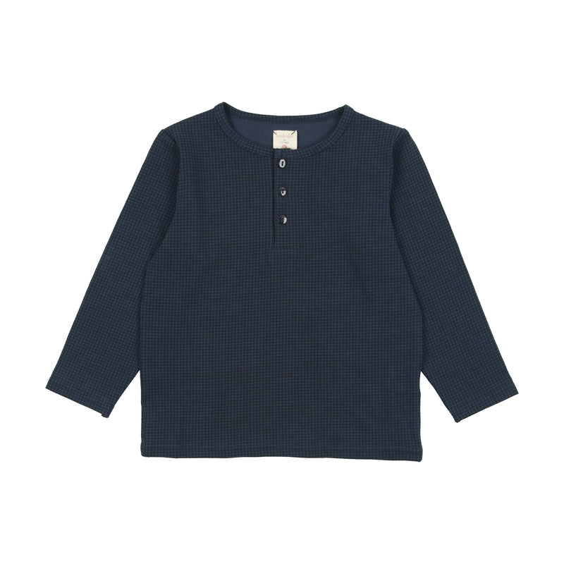 Tiny Check Henley