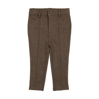 Knit Stretch Pants with Seam