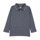 Classic Polo-Smokey Blue