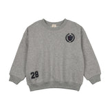 Fan Club Boys Sweatshirt Little Logo-Light Gray Heather