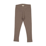 Ribbed Leggings-Misty Oat