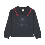 Fan Club Girls Sweatshirt-Navy/Navy