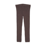 Knit Leggings-Chocolate Brown
